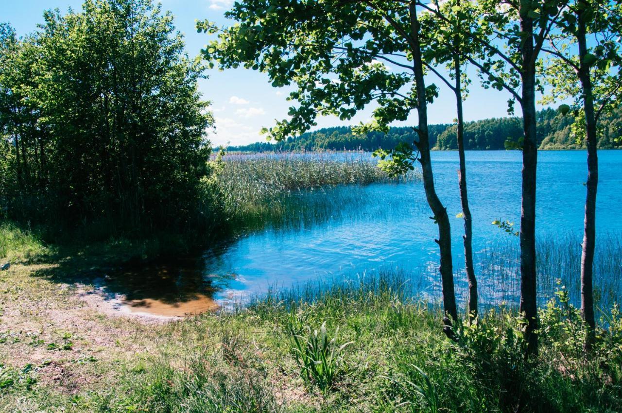 Trojmiasto Nad Jeziorem Dom -Echochata Kamień Eksteriør bilde